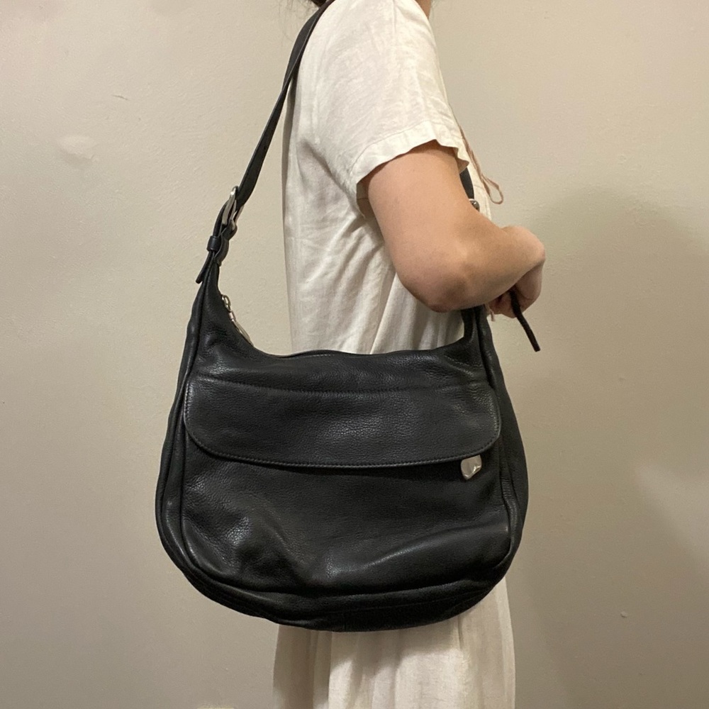 Vintage Leather Hobo Bag